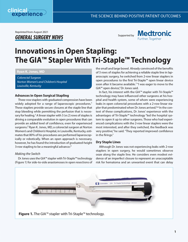 Surgical Stapler General Surgery News