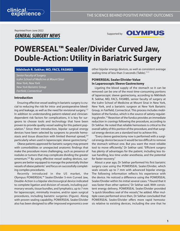 POWERSEAL™ Sealer/Divider Curved Jaw, DoubleAction Utility in